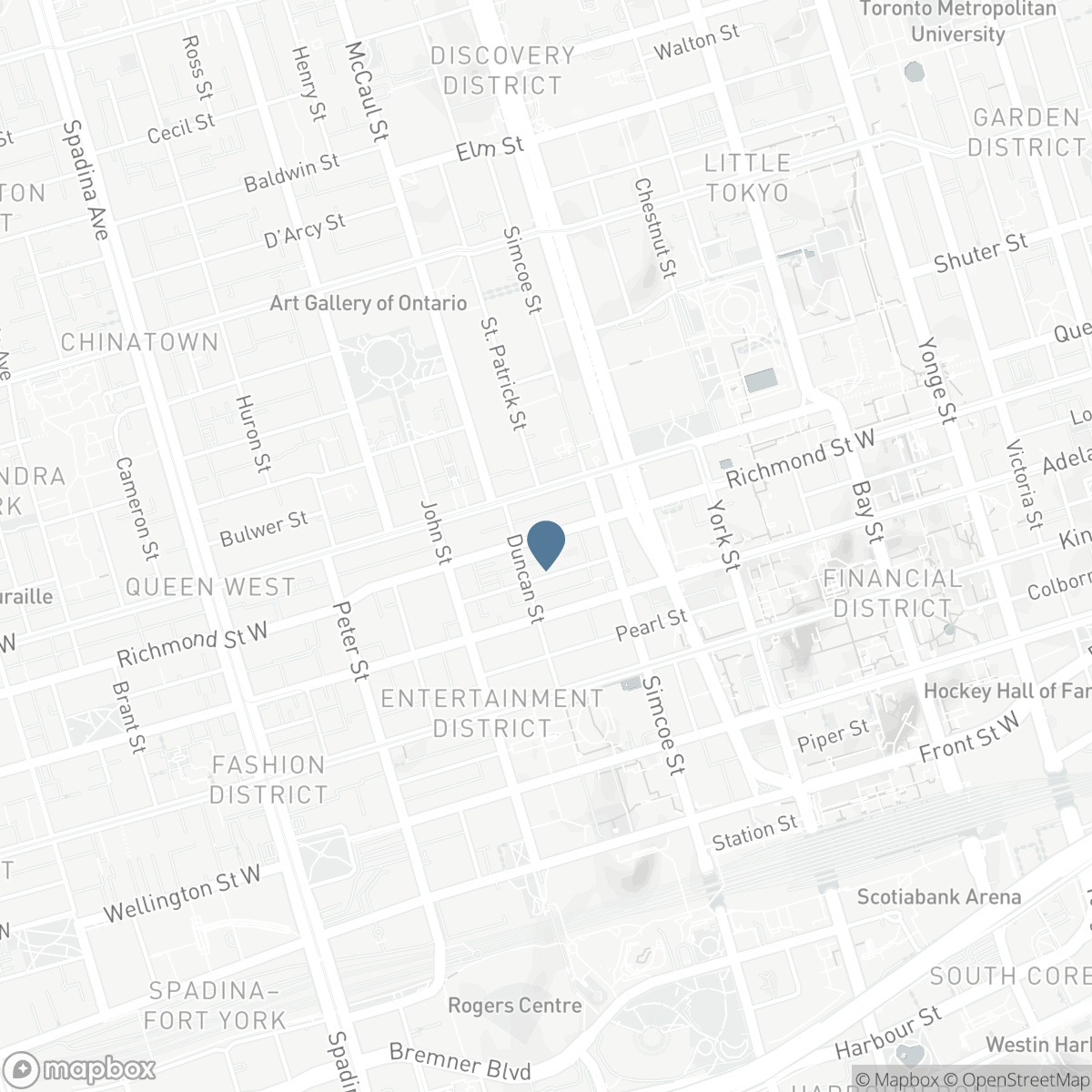 1708 - 199 RICHMOND STREET W, Toronto, Ontario M5V 0H4